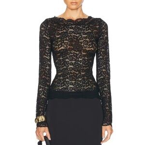 L’Academie Marianna Hollis Lace Top